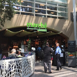 Lunch Date in Toronto's Financial District